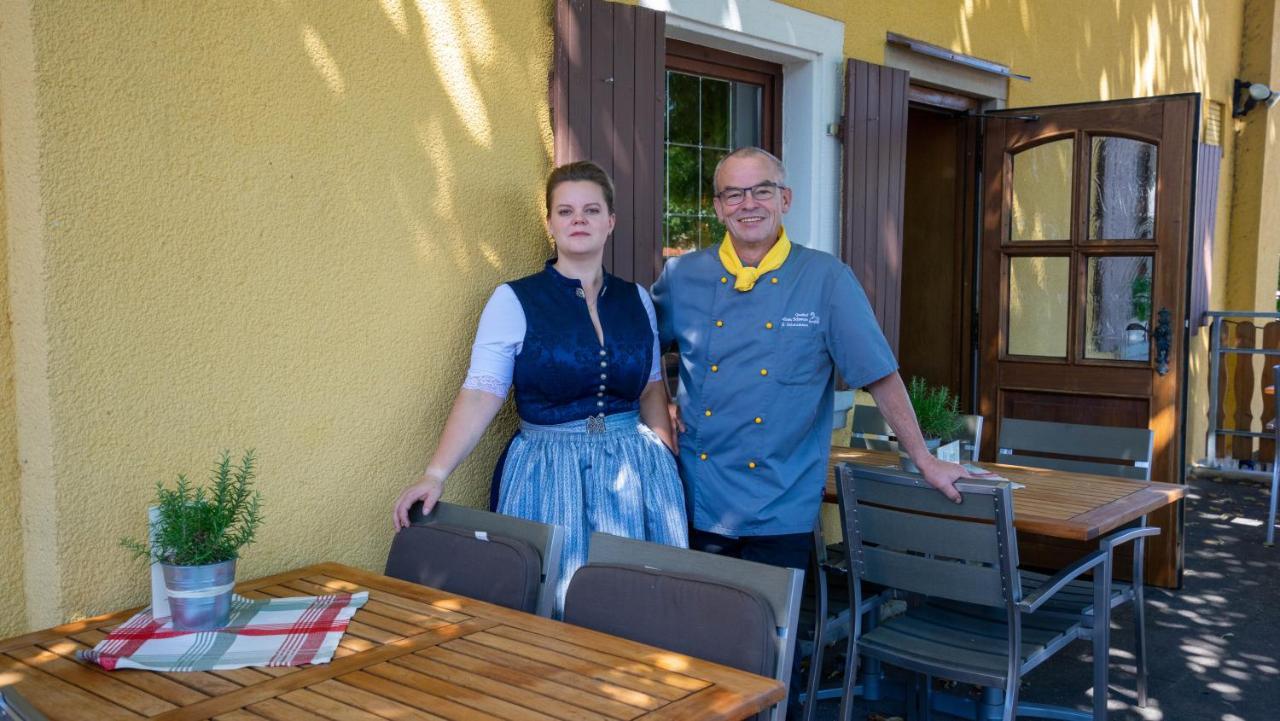 Hotel Gasthof Zum Schwan Steinsfeld Zewnętrze zdjęcie
