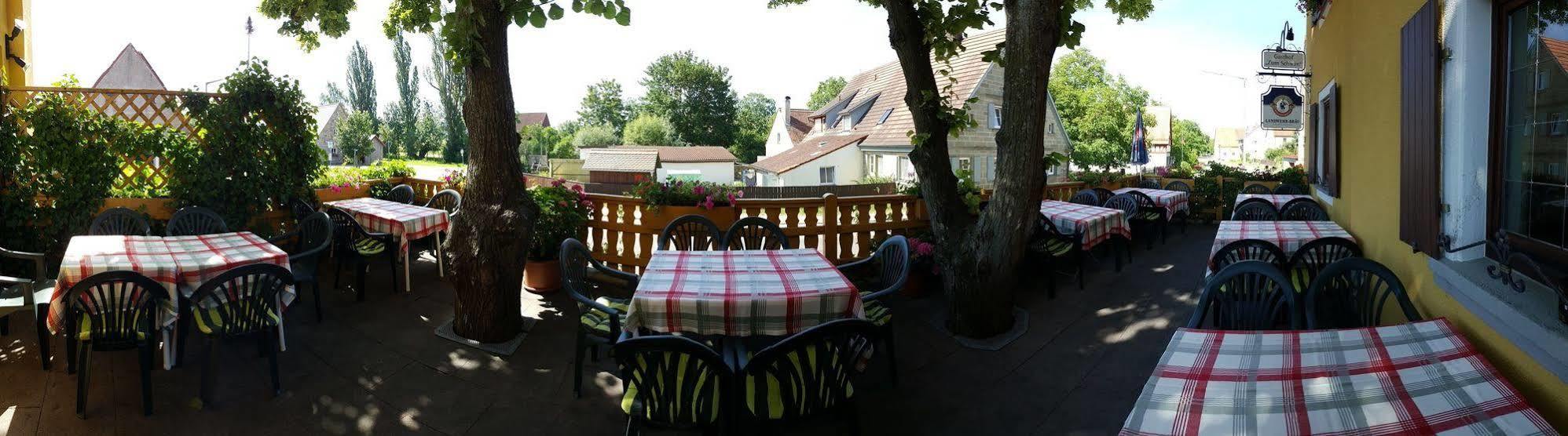 Hotel Gasthof Zum Schwan Steinsfeld Zewnętrze zdjęcie